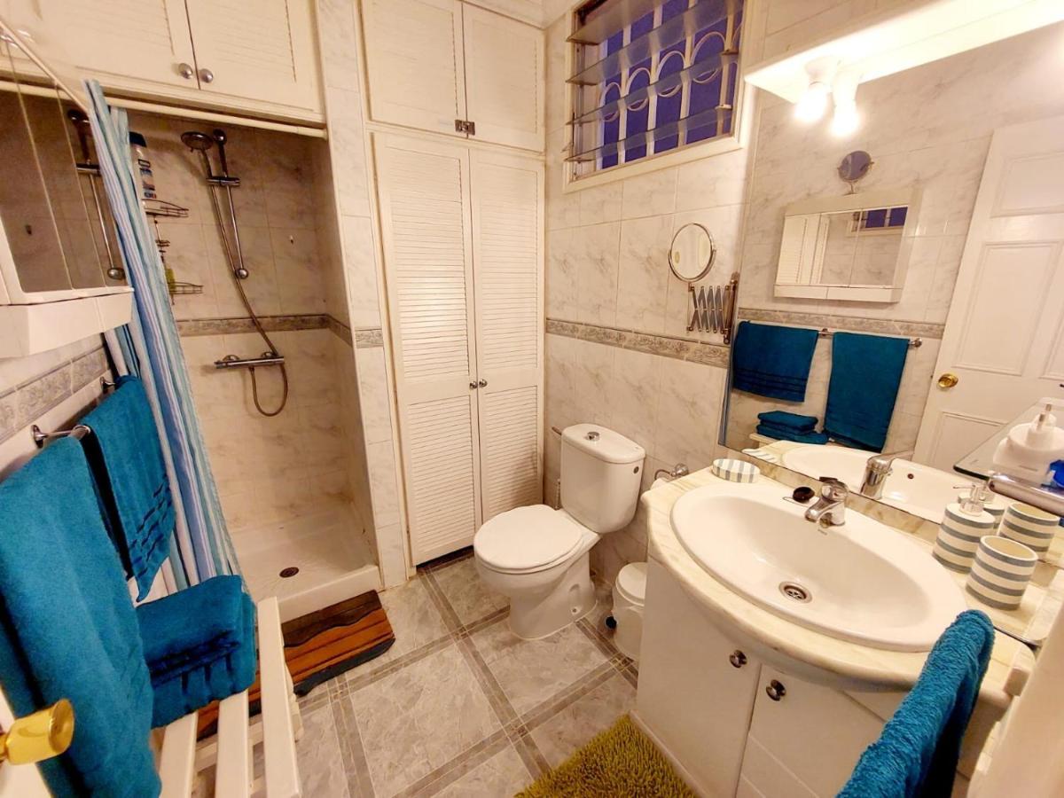 First Line Villa Floor Studio Apartment With Amazing Sea View Air Conditioned Just 50M From The Beach Costa Adeje  Luaran gambar